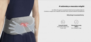Naipo oPillow Plus-P1 masszírozó öv